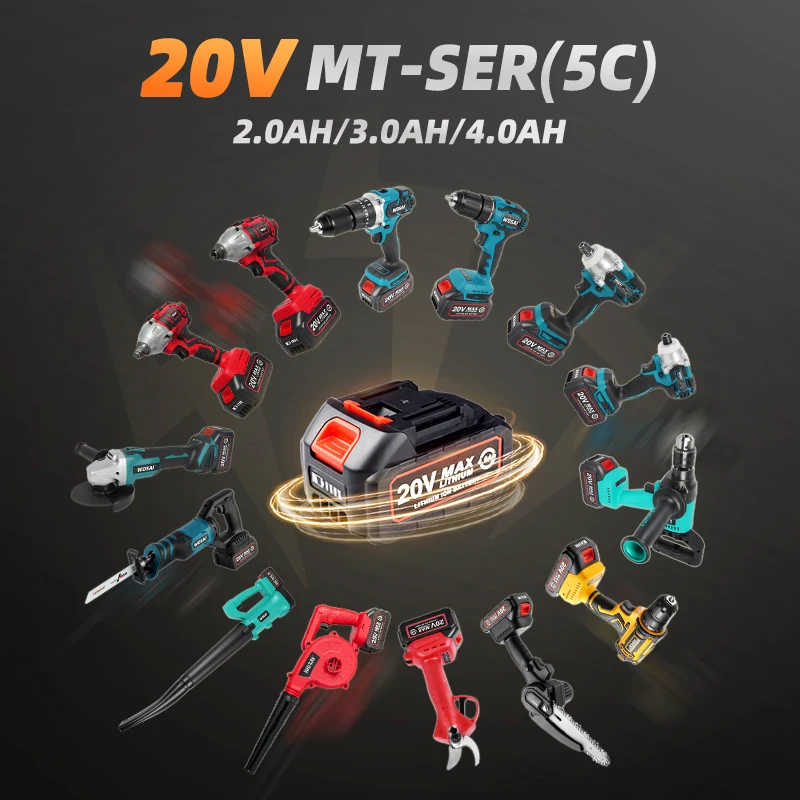 Аккумуляторная батарея WOSAI для ударной дрели 300 нм 18 в | Инструменты