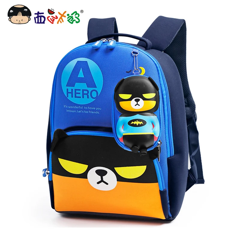 MELONBOY Детские рюкзаки детские школьные сумки аниме Школьный рюкзак для мальчиков От 4 до 6 лет в детском саду подходит милая маленькая сумка