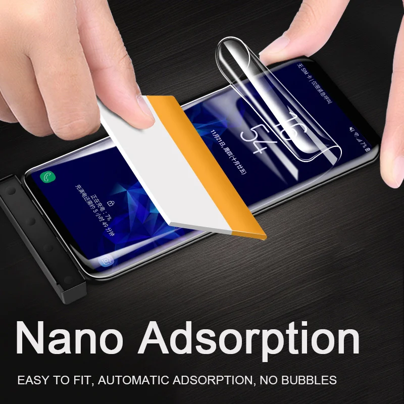 

Hydrogel Film on the Screen Protector For Samsung Galaxy S21 S20 S10 S9 S8 Edge Ultre Plus Screen Protector For Note 20 10 9 8