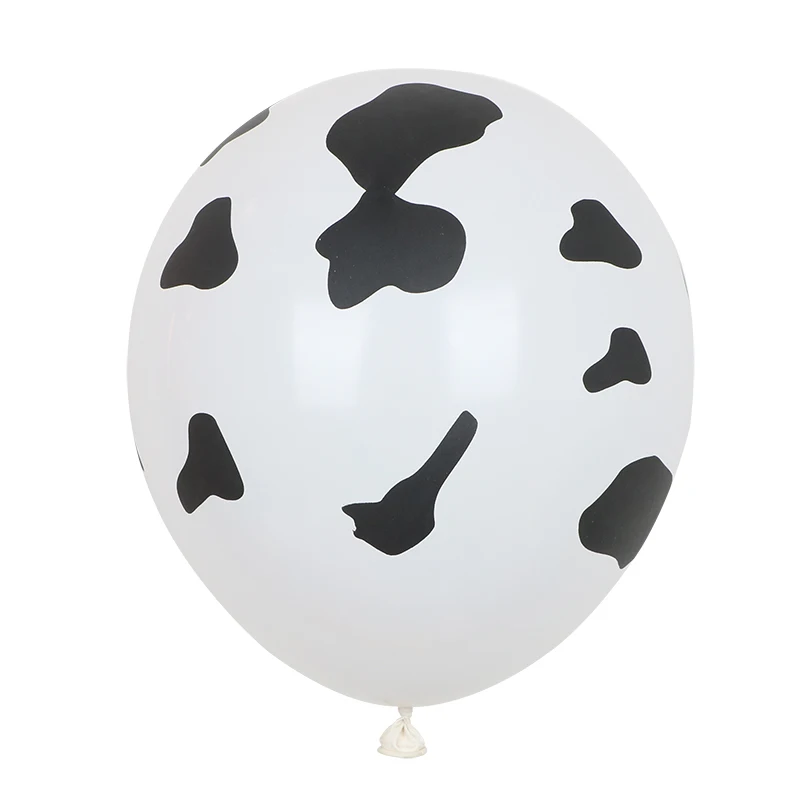 12 шт. корова Тигр Зебра голова льва с днем рождения воздушные шары забавные