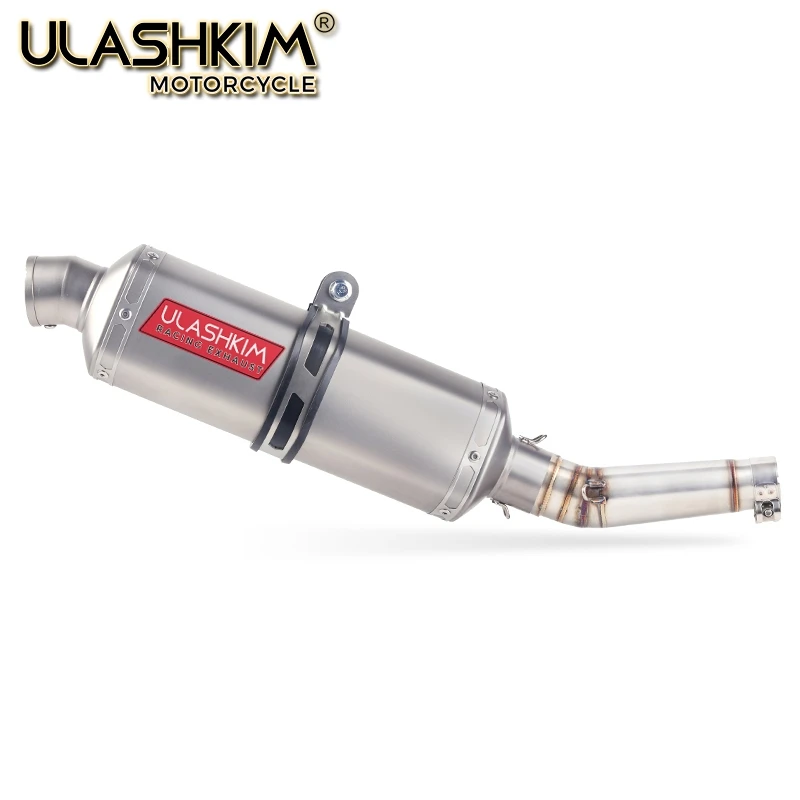 Глушитель выхлопной трубы для мотоцикла труба из углеродного волокна выхлопная