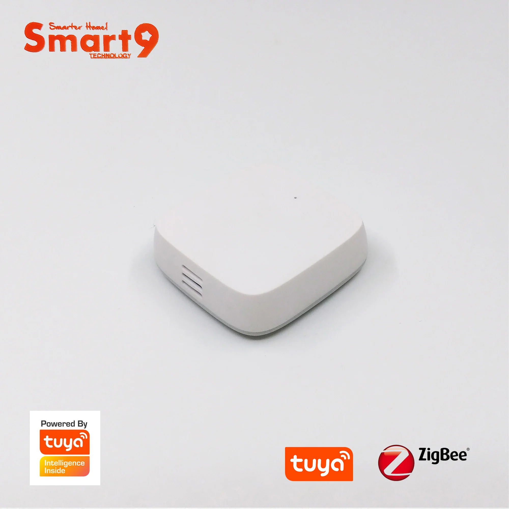 Датчик температуры и влажности Smart9 ZigBee работает с хабом TuYa дистанционным