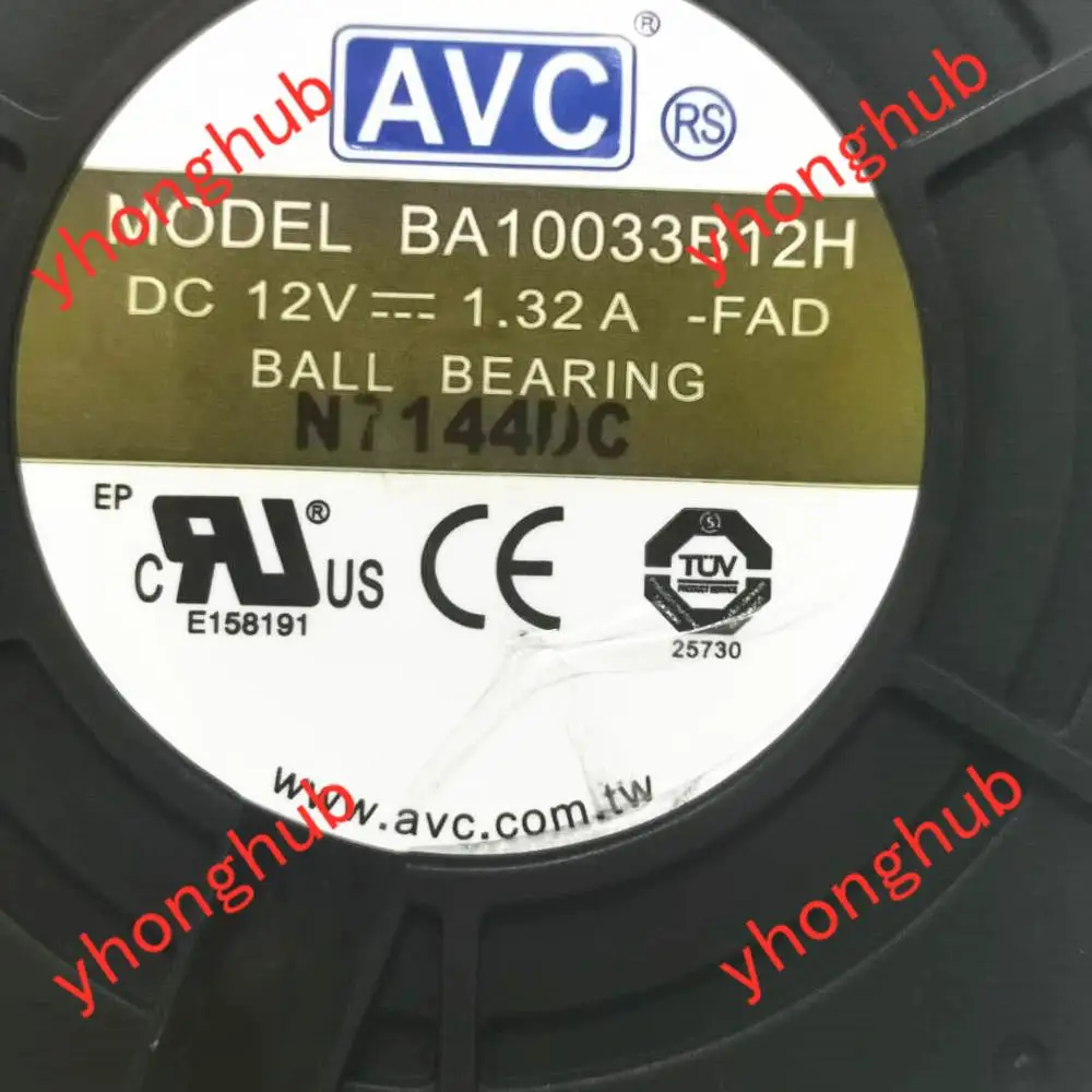AVC BA10033B12H FAD сервера вентилятор DC 12V 1.32A 97x94x33 мм 3 провода|server fan|fan dcfan dc 12v |