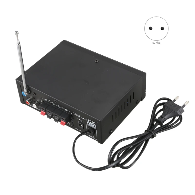 Kinter T2 Hifi автомобильный усилитель o 2.0CH 20 Вт стерео звук для Bluetooth USB TF вход FM радио