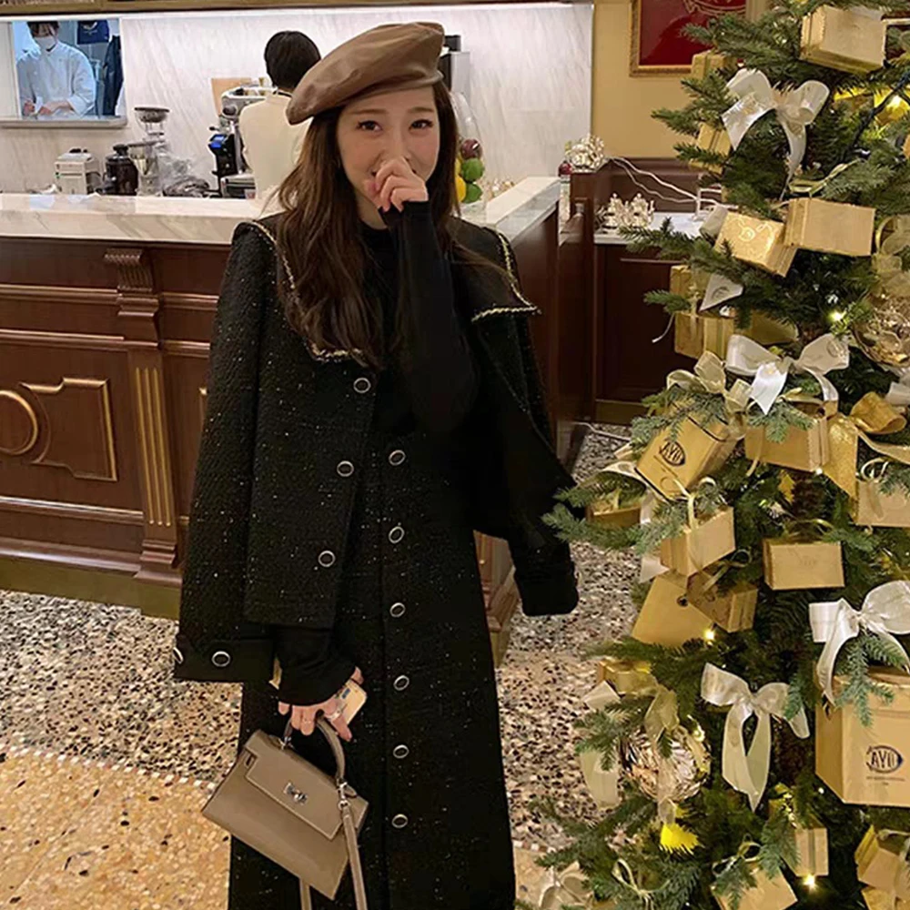 

Осенне-зимний женский костюм приблизительно 4XL, новый небольшой Модный женский костюм с V-образным вырезом и жилетом, милая куртка, костюм из...