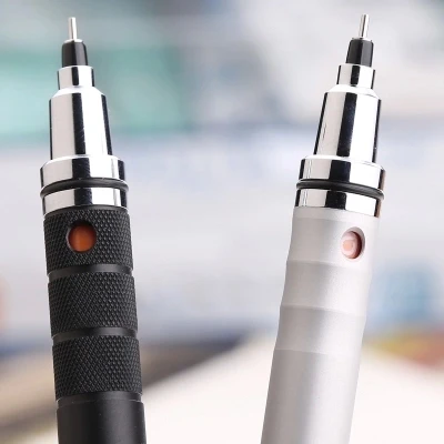 1 шт. механический карандаш Uni M5 1017 Kuru Toga 0 5 мм серебристый или черный офисные и