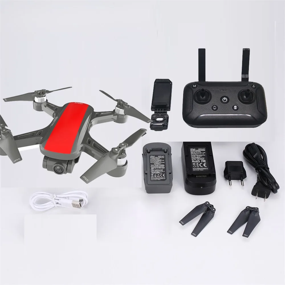 C-Fly DR-EAM gps WI-FI с видом от первого лица 2 Ось Gimbal 4k 1080P HD Камера оптический Fl-ow Дрон Карманный вертолет набор для сборки дрона модели самолета