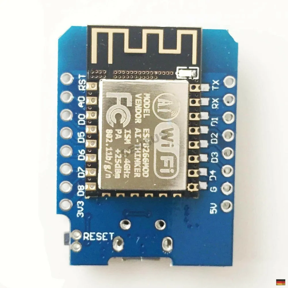 

NodeMCU Lua ESP8266 ESP-12 WeMos D1 Mini WIFI 4M Bytes Board Prof P9H1 Development Board Module With Pcb Antenna And Usb Port