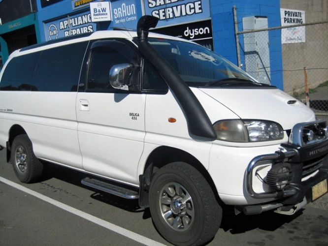 Шноркель Mitsubishi Delica L400(Space Gear)1998-2007 | Автомобили и мотоциклы