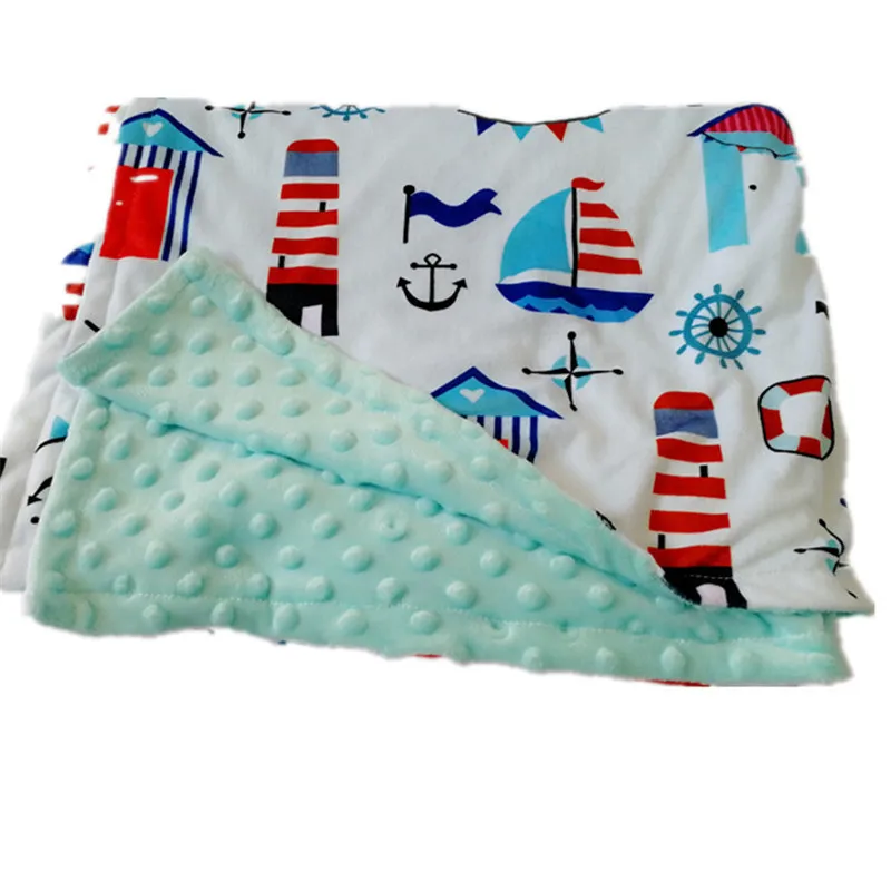 Персонализированные детские одеяла мальчик одеяло и слон дешевые флисовые Minky