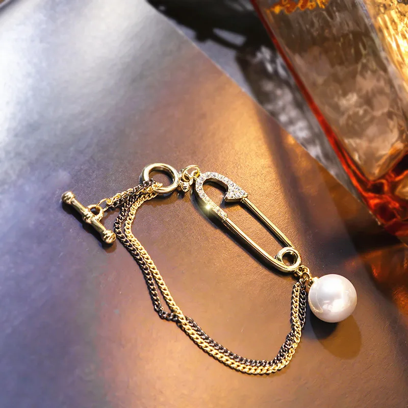 Корейские простые браслеты с имитацией жемчуга для женщин и девушек новинка 2020