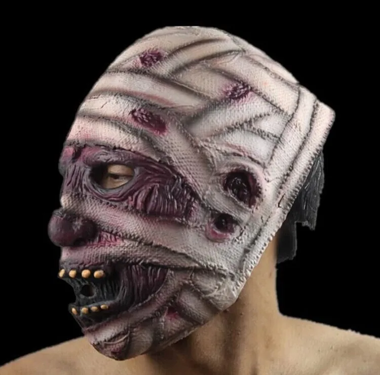Хэллоуин ужасная маска Экологичная латексная для выпускного вечера