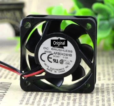 100% рабочий AFB0424HB 4 см 40*40*20 мм DC24V 0.12A AFB0424SHB DC24V 0.18A