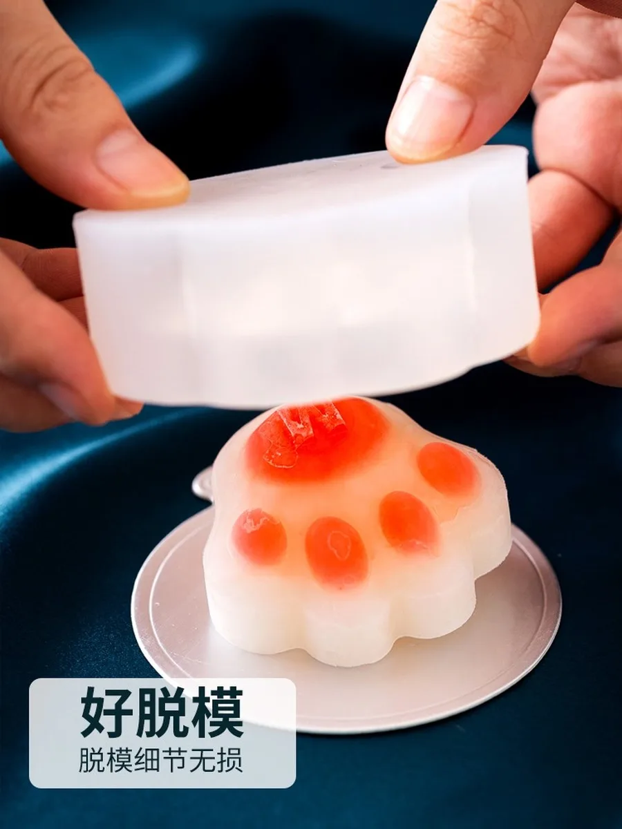 Кошачий коготь мусс форма для выпечки пуддинг силиконовая Резина Мини Маффин