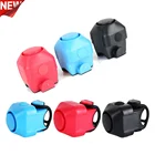 2021 велосипедный Электронный громкий звуковой сигнал 130 дБ Предупреждение ющий электрический звонок сирена для велосипеда руль сигнальное кольцо аксессуары для велоспорта