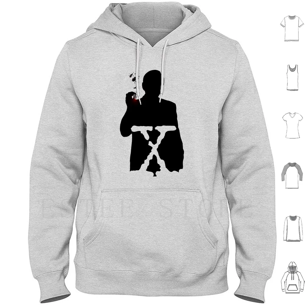 

The Cancer Man Hoodies Long Sleeve Ufo Theory I Want To Believe Smoking Man Trust No One Cigarette Smoking Man Cancer