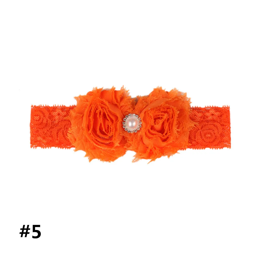 Кружевная повязка на голову для малышей шикарный кружевной головной убор