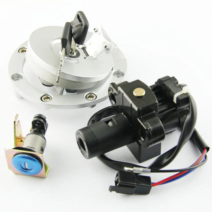 

Motorcycle Ignition Switch Kit Assembly Fuel Gas Cap Tank Cover With 2 Keys For Honda CBR1100XX Motorcycle Accessories