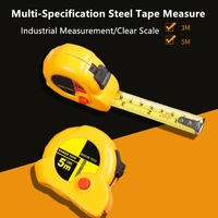 35m drop proof stainless steel tape measure high precision telescopic pull ruler easy retractable ruler gauging tools