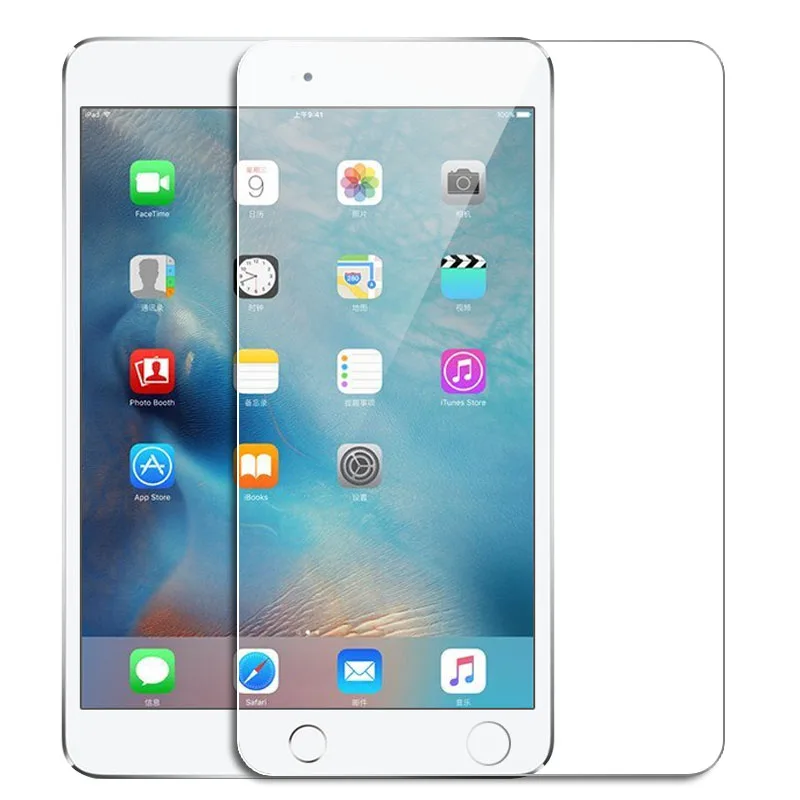 Экран Защитная крышка для Apple iPad 2/3/4 5 6 Mini Air 1 2 3 Air1 Air2 Mini1 Mini2 Mini3 9," 7,9" Защитная пленка из закаленного стекла