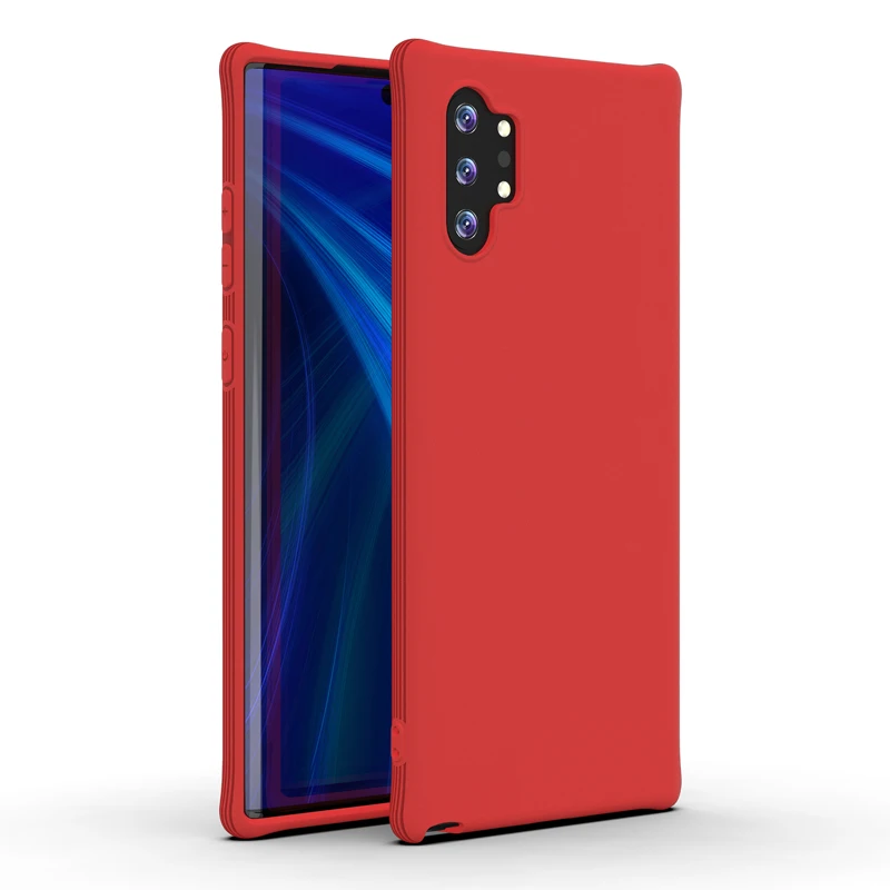 Для samsung Note10 прозрачный мягкий чехол из ТПУ противоударный защитный тонкий