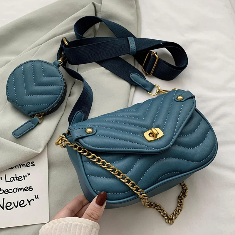 

Сумка-слинг Женская, с цепочкой, для путешествий, 2021