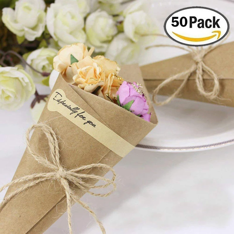 50 шт./компл. под заказ свадебные фотообои в стиле ретро из крафт бумаги с