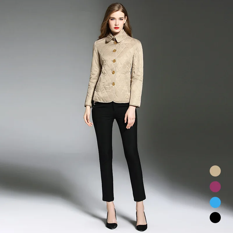 Распродажа BURDULLY женские осенние куртки модные ультра тонкие пальто размера плюс