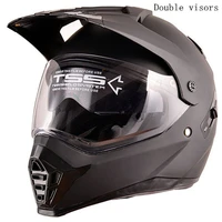 pioneer motorcycle helmet with sun shield atv dirtbike cross motocross helmet double lens off road racing moto helmets