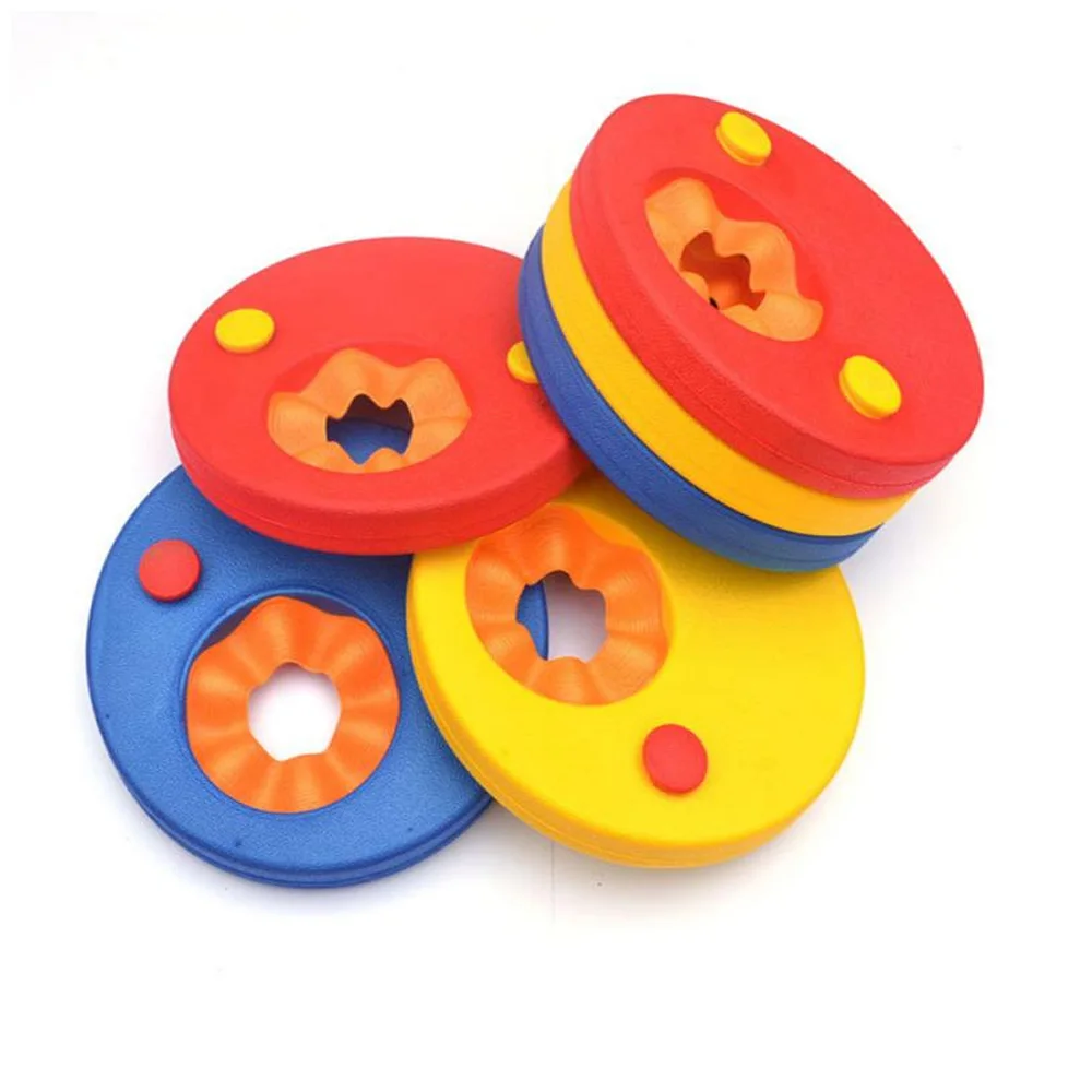 

6pcs EVA Floating Sleeves Inflatable Arm Bands Swim Discs Suit Pool Float Board for Children Exercises Swimming Circles