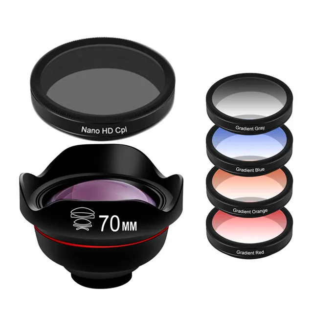 Комплект объективов для телефона без искажений HD фронтальная задняя камера 3.5X