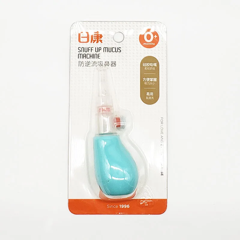 Ручной силиконовый Назальный аспиратор Rikang для ухода за ребенком устройство