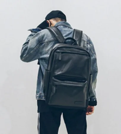 Продукция сумка для ноутбука дорожная школьный рюкзак мужчин и женщин кожаный |