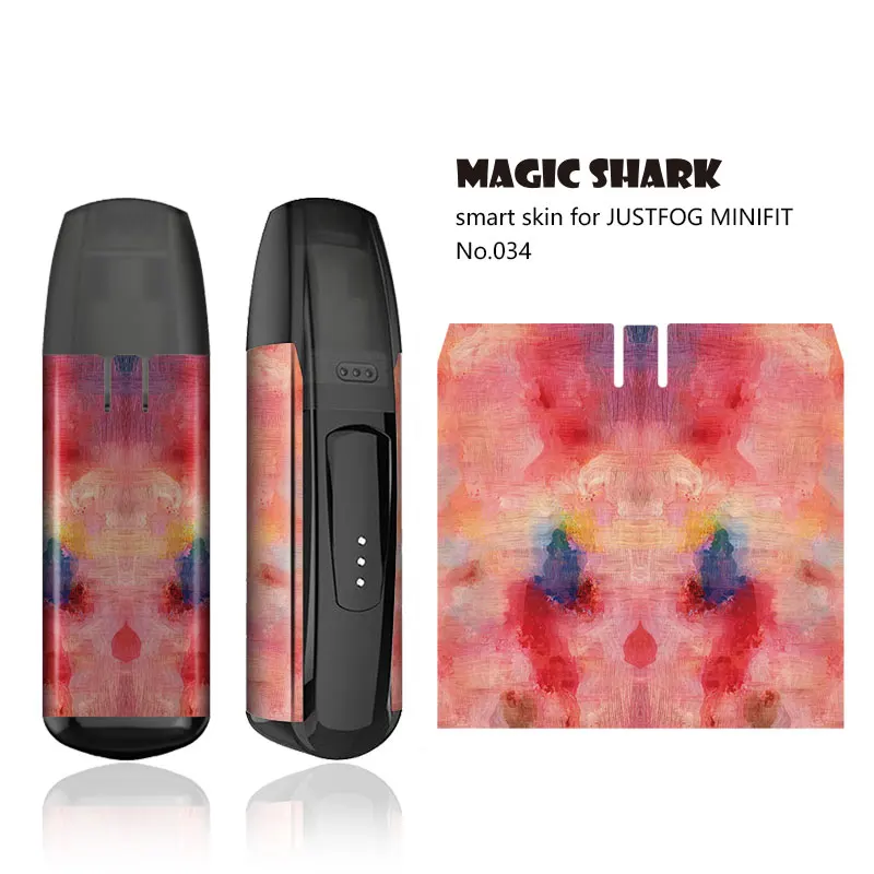 Наклейка Magic Shark Stereo 3M Joker панда змея Череп злые наклейки пленка чехол для JUSTFOG MINIFIT