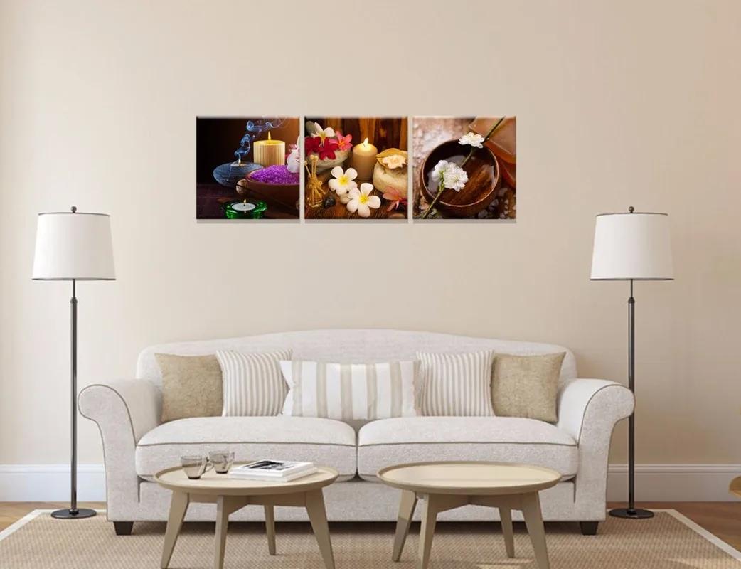 Визуальный художественный Декор дзен картина медитация Печать на холсте