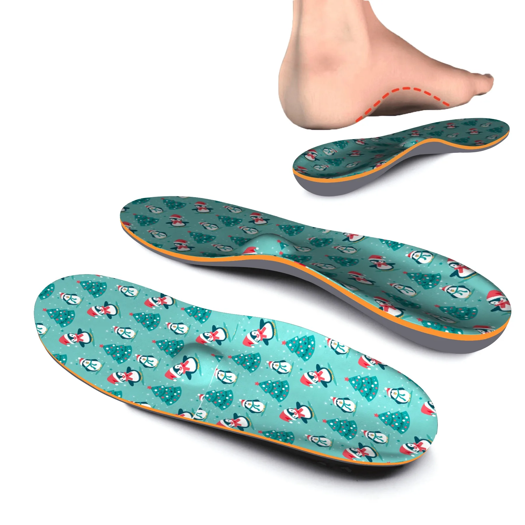 

Flat Feet Arch Support Insoles,Ease Heel Pain,Thin Orthotic Insoles Men and Women-Foot Fatigue and Heel Pain