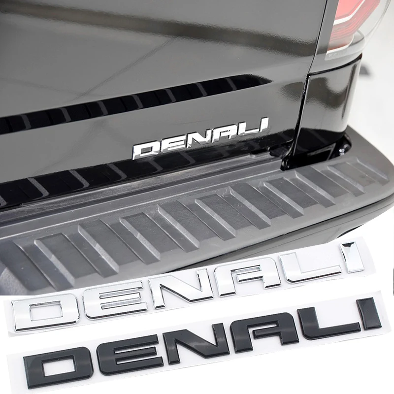 Наклейка-эмблема DENALI для Chevrolet SIERRA Ford GMC наклейка на заднюю дверь автомобиля