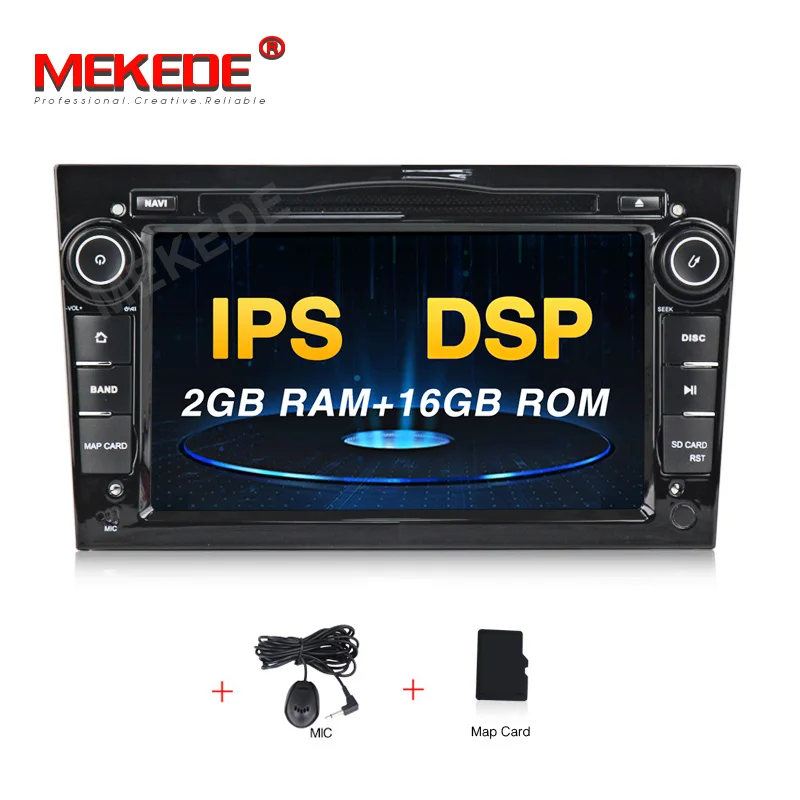 Ips экран 4+ 64G Android 9,0 2 DIN Автомобильный gps-навигатор радио для Opel Vauxhall Astra H G J Vectra Antara Zafira Corsa dvd-плеер - Цвет: 4core 16G black