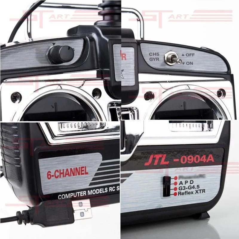 16 в 1 6CH RC симулятор полета с передатчиком режим 2 G7 Феникс 5,0 для тренировки вертолета квадрокоптера мультиротора с фиксированным крылом