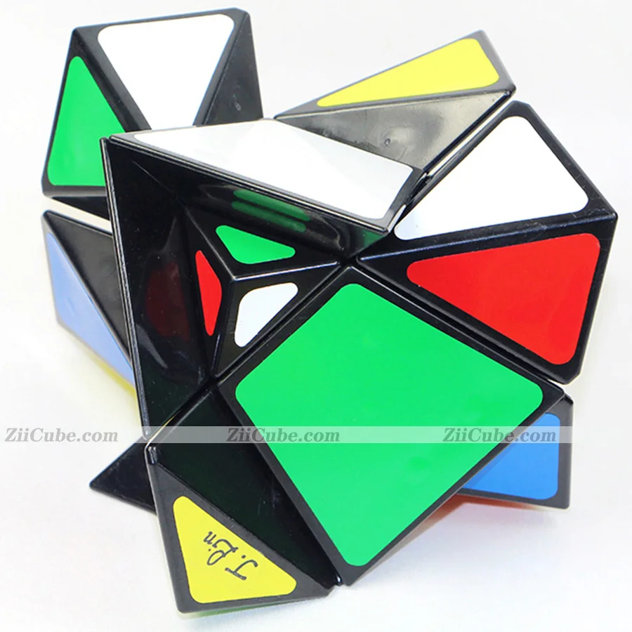 LanLan-cubo blando grande Skewb LL J Lin, rompecabezas m&aacute;gico, cubos, pegatinas, juego educativo profesional, juguetes de sabidur&iacute;a-3