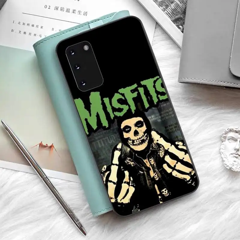 

The Misfits Glenn Danzig Phone Case for Samsung S10 21 20 9 8 plus lite S20 UlTRA 7edge