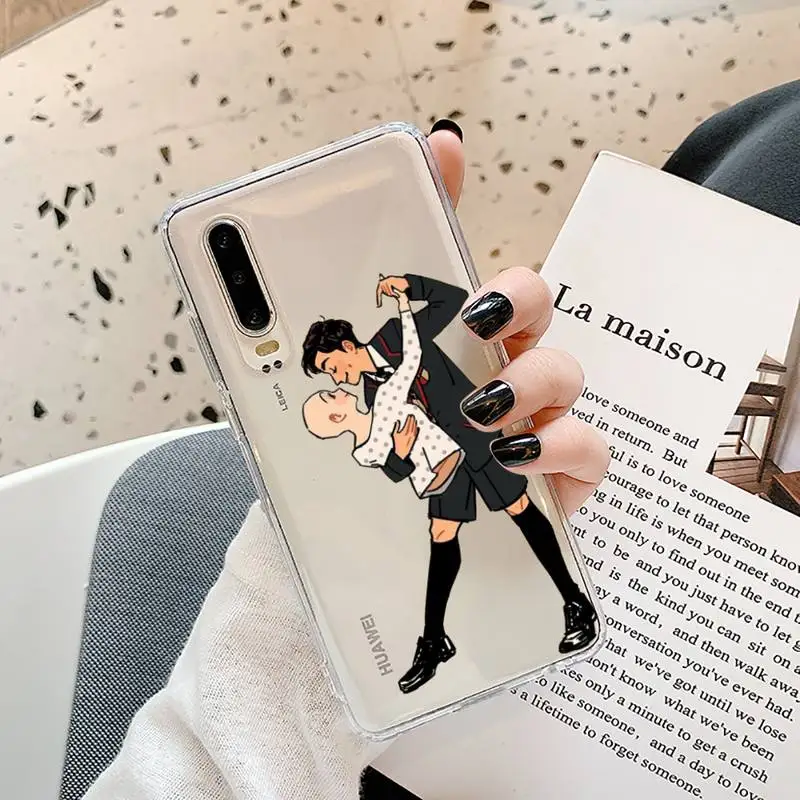 

Umbrella Academy Phone Case Transparent for Samsung A71 S9 10 20 HUAWEI p30 40 honor 10i 8x xiaomi note 8 Pro 10t 11