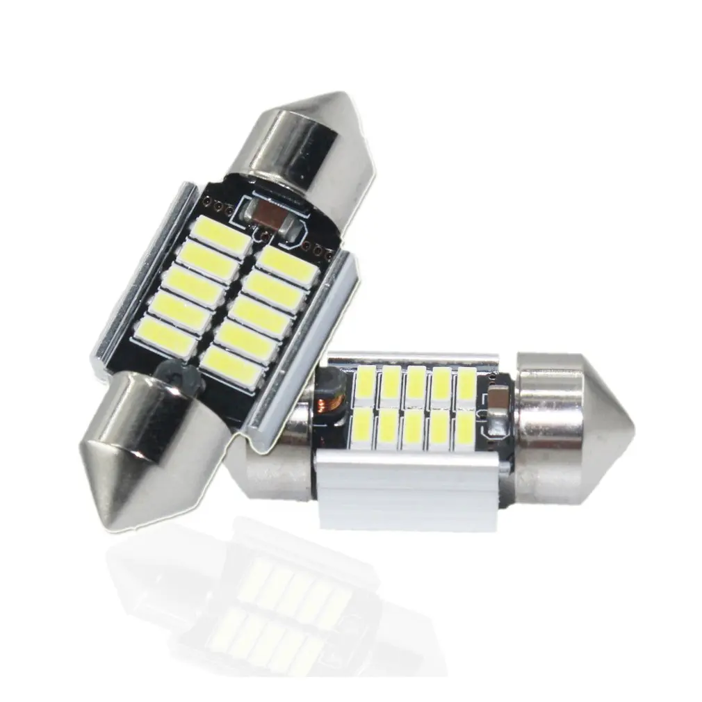 31 мм 36 39 41 C5w Led 5630 5730 6 интерьер чтения белые лампы | Автомобили и мотоциклы