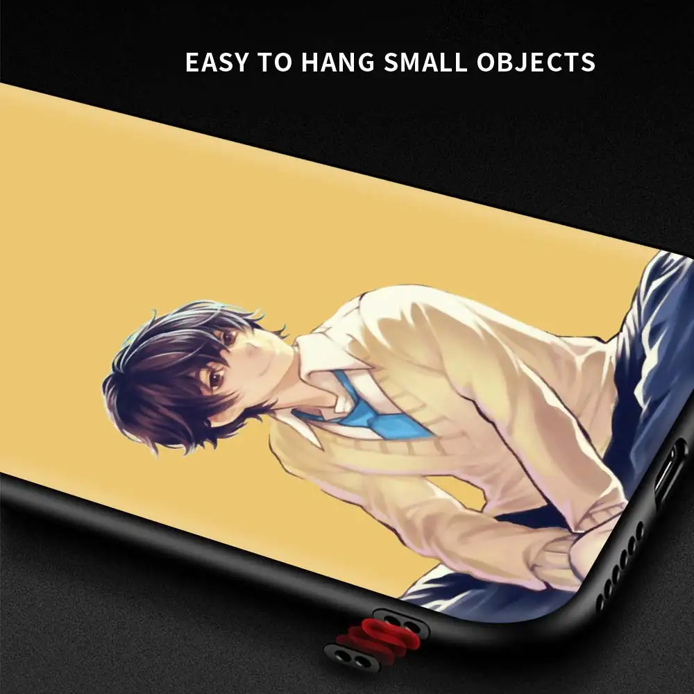 

For Xiaomi Redmi Note 9S 8 Pro 8T 9 7 7A 8A 9A 9C 6A Phone Case For Redmi Note 10 Pro Black Cover Anime Higehiro