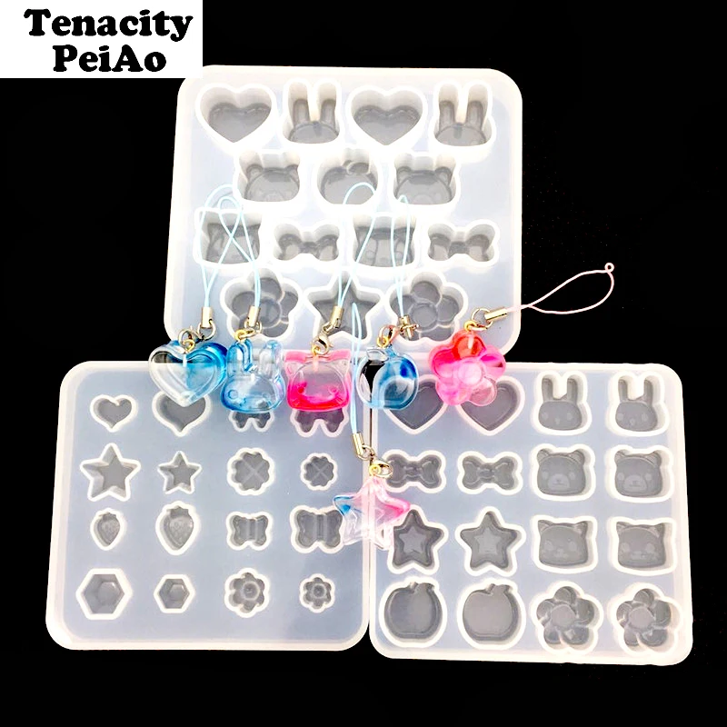 Силиконовая форма сделай сам для эпоксидной смолы ожерелье ручной работы УФ