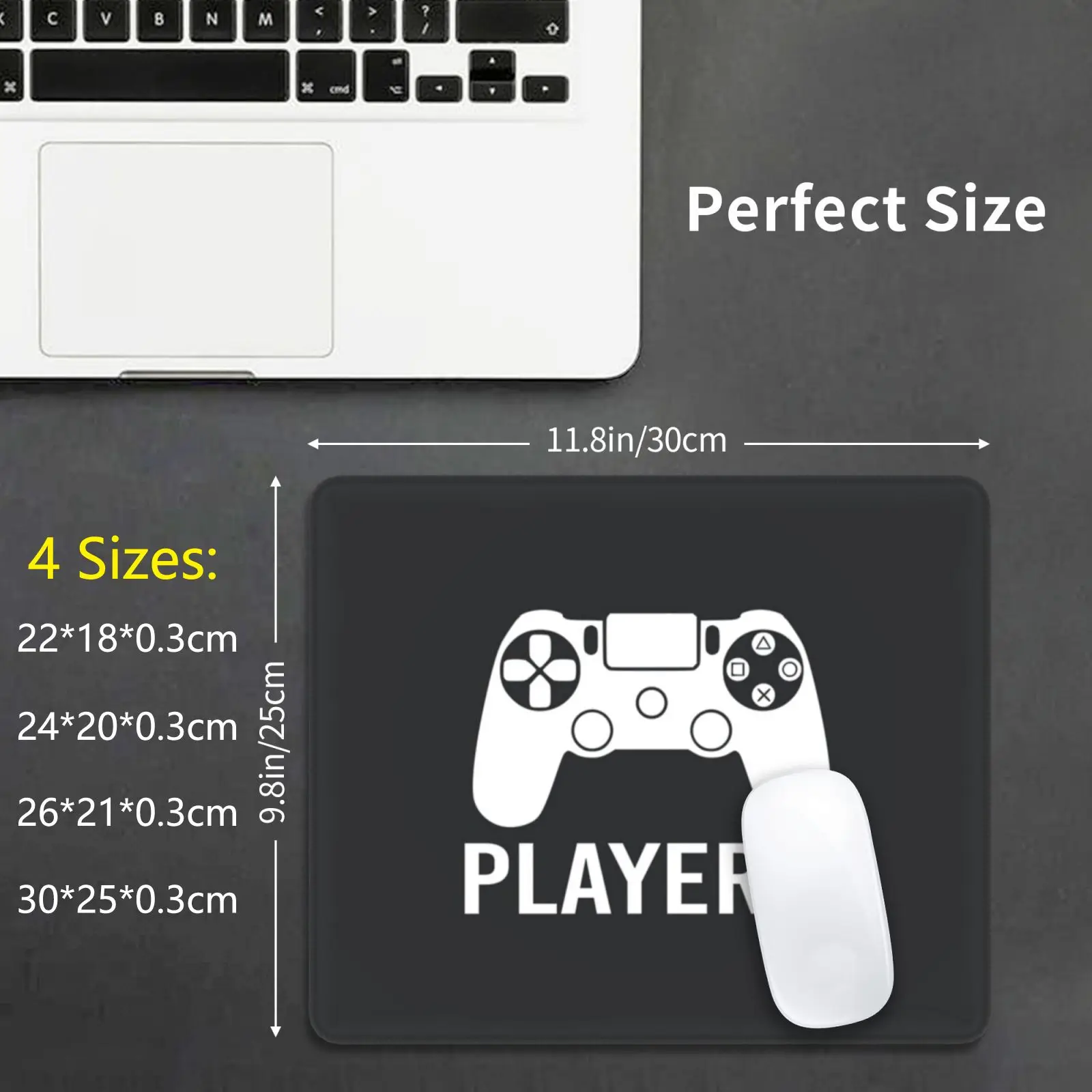 Игровой коврик для мыши 2 238 игрок два игрока второй номер 2|Коврики мышей| |