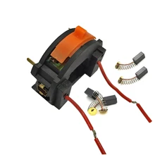 GOXAWEE-interruptor de encendido y apagado de velocidad Variable, reemplazo con cable de potencia rotativa para taladro eléctrico Dremel, herramientas rotativas