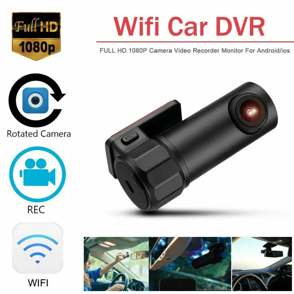 1080P HD wifi камера для машины DVR видеорегистратор видео регистратор g-сенсор камера ЖК ночного видения видео регистратор Авто радар детектор
