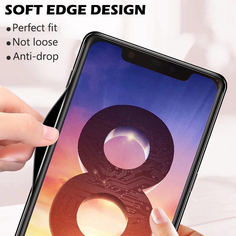 JONSNOW стеклянный чехол для Xiaomi mi 9 8 Lite Мягкий защитный A2 6 глянцевый Жесткий Чехол -