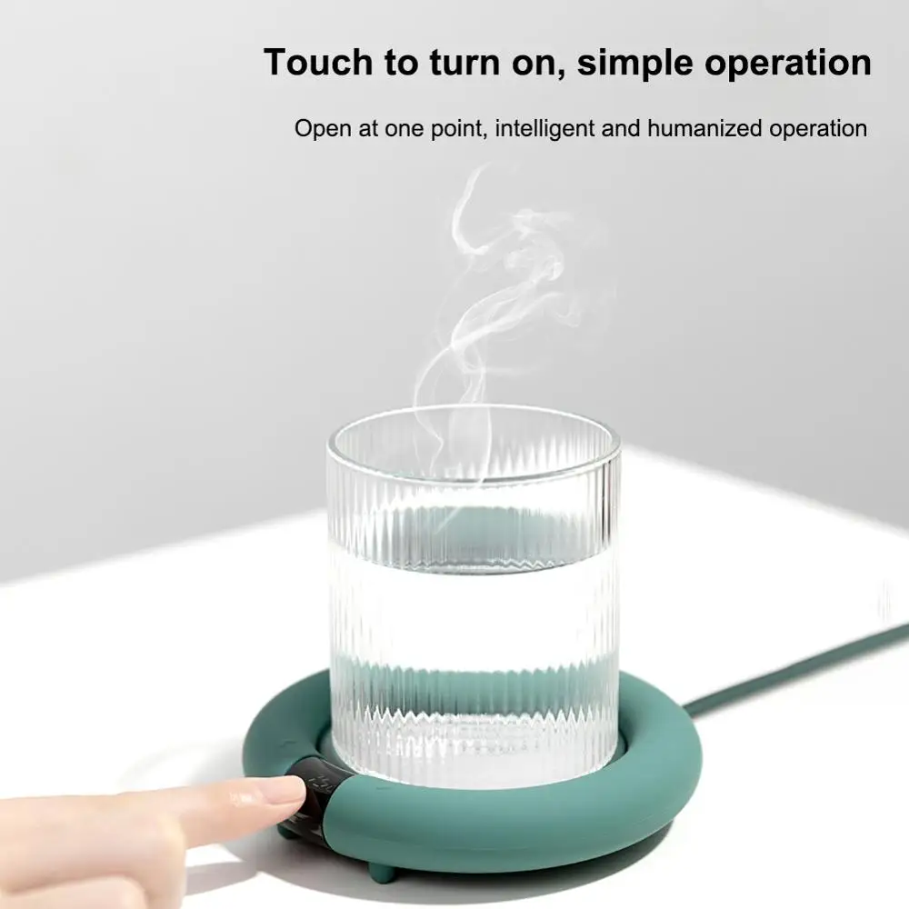 hot home usb heating coasters waterproof warmer gadget tea coffee milk office heating coaster kitchen fast heater warmer tools free global shipping